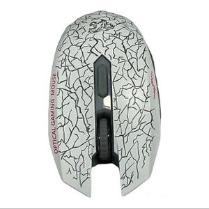 TENMOS M2 Rechargeable Óptical Gaming Wireless Mouse Gaming White